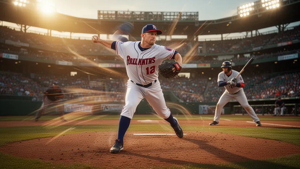 Custom baseball printing on premium card stock showing youth player in full-color action shot
