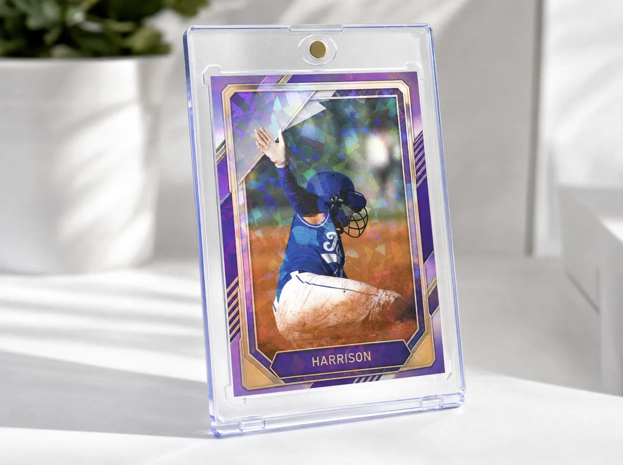 Custom card maker online free in a protective magnetic case