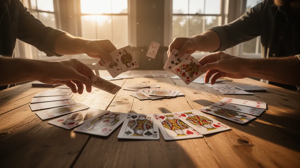 Premium cardstock playing cards printed by Snapshot showing sharp photo and bold sports-card template design