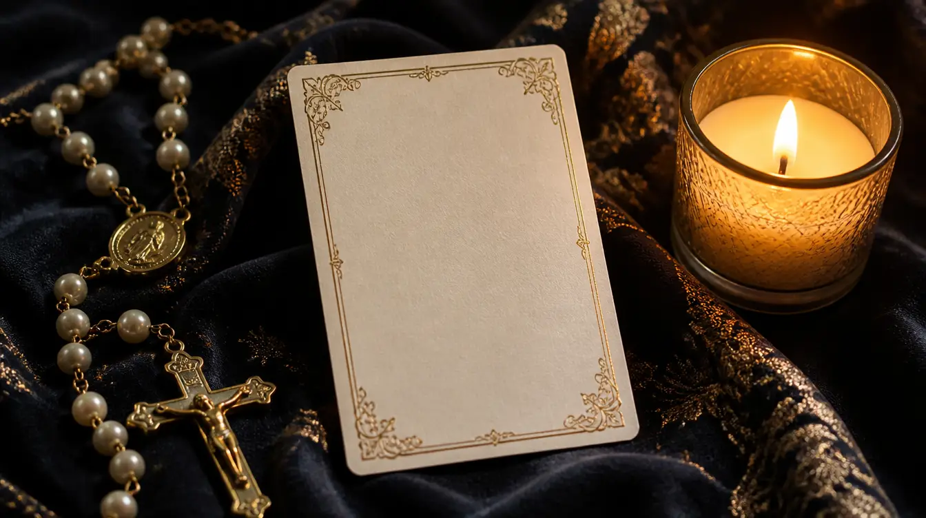 Custom Catholic Prayer Cards, Printed With Reverence