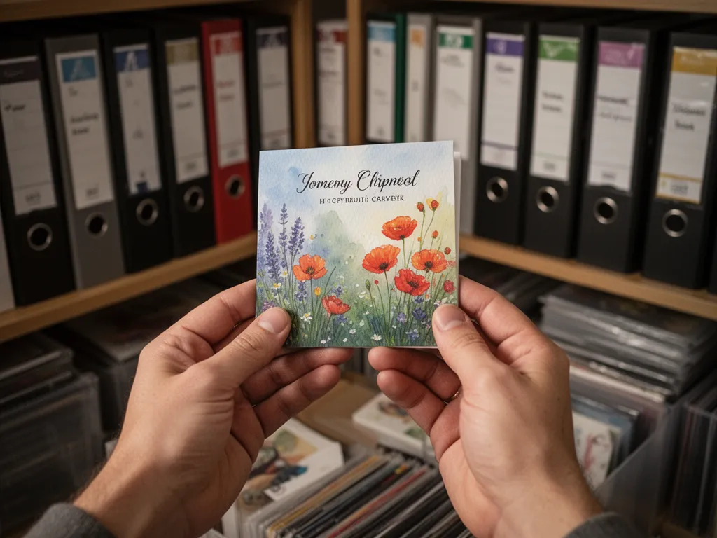 [Enthusiast's hands displaying a prized custom Pokémon card with visible joy and appreciation]