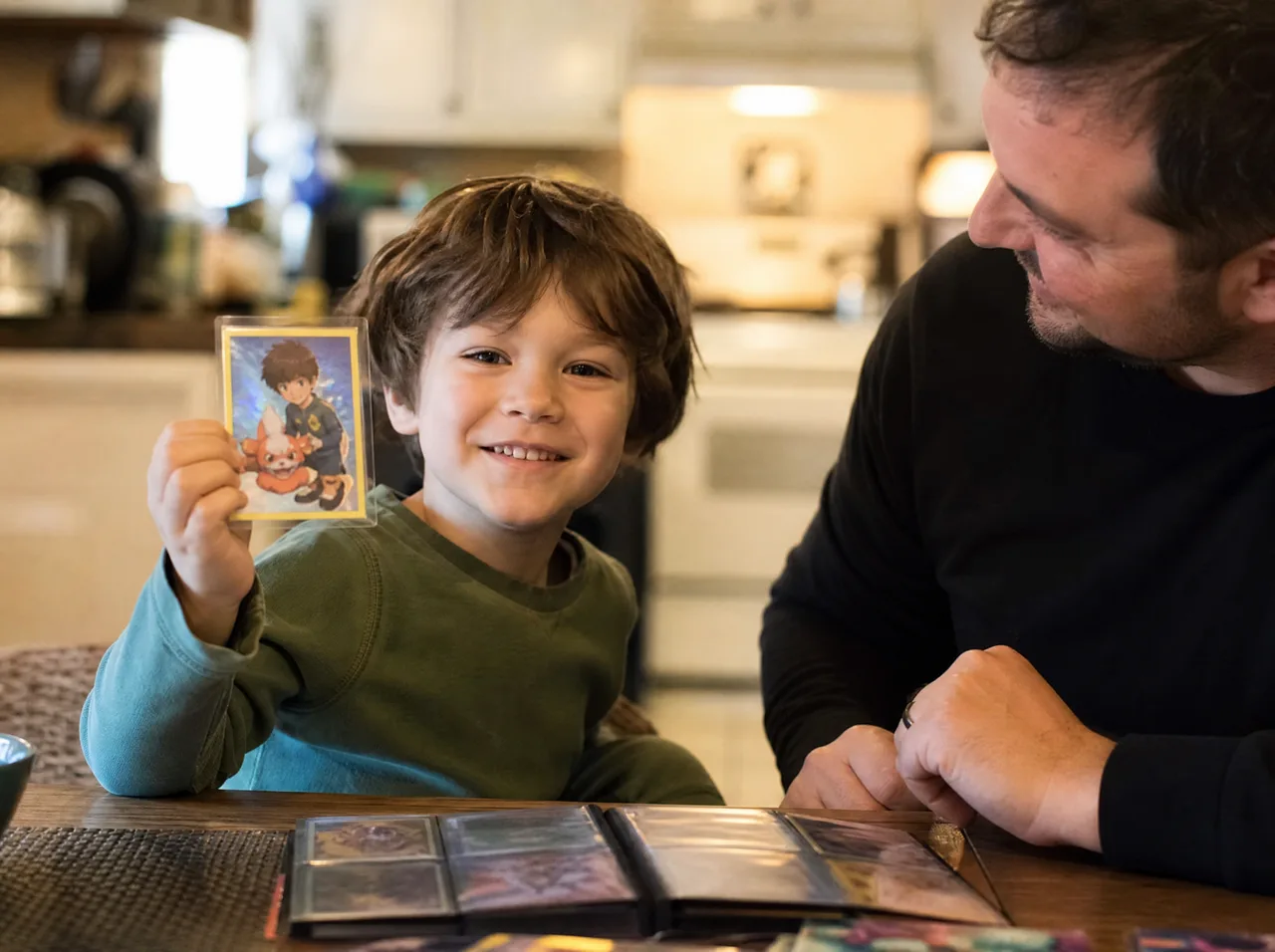 design a pokemon trainer card — a memorable moment