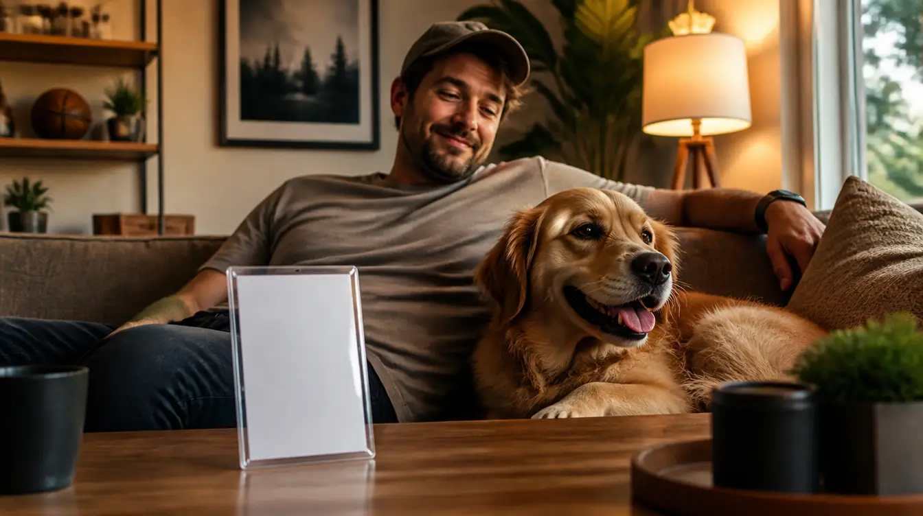Dog Dad Gifts: His Best Buddy's Rookie Card