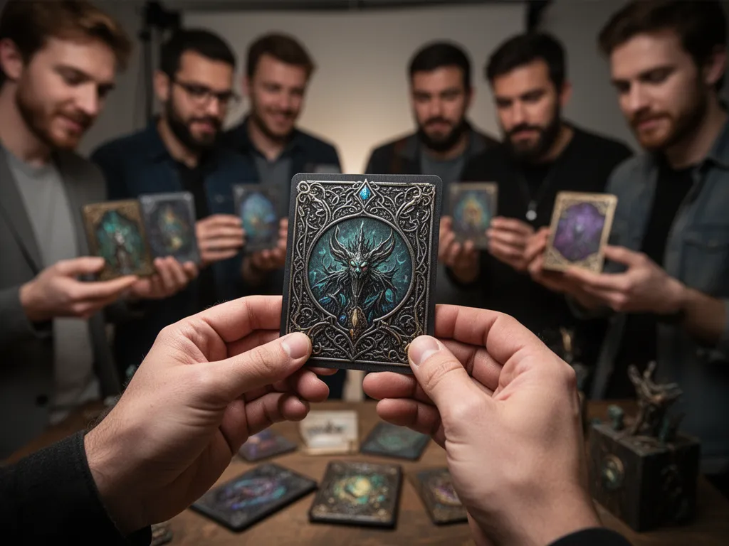 MTG custom token maker order showing uploaded artwork formatted in Snapshot card template builder