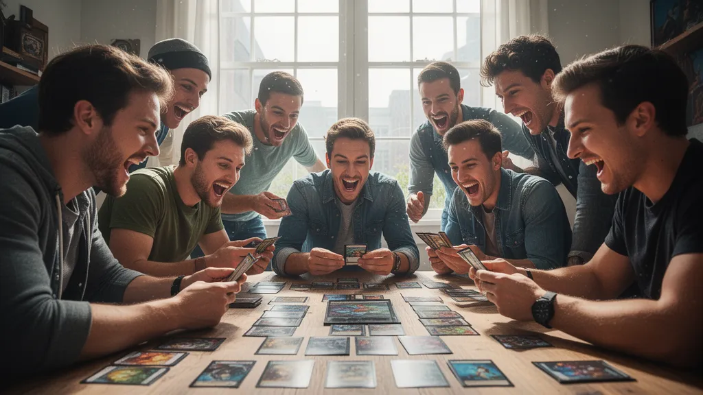 Custom trading card made from personal photo using Snapshot instead of MTG card creator app