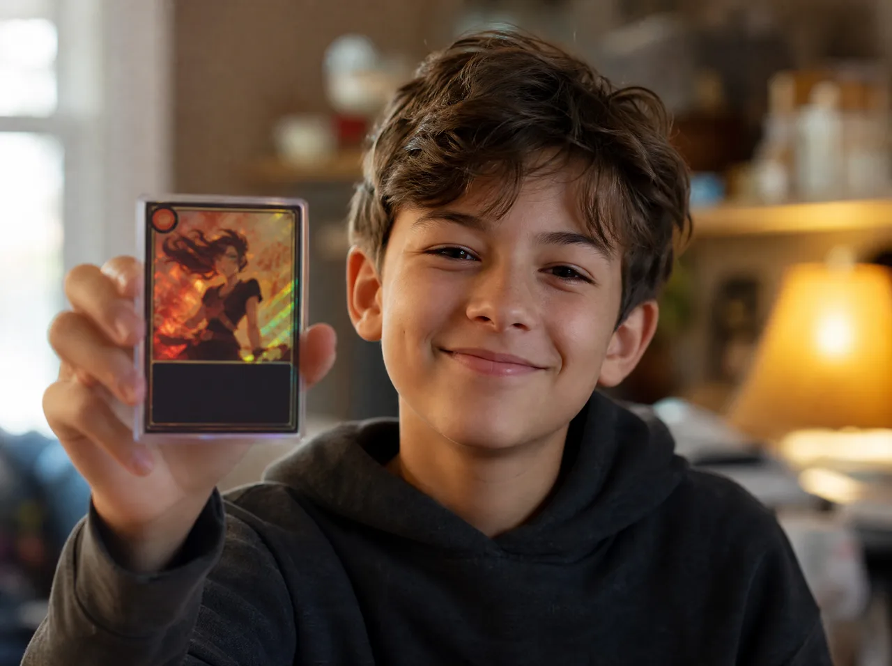 trading card creator — a memorable moment