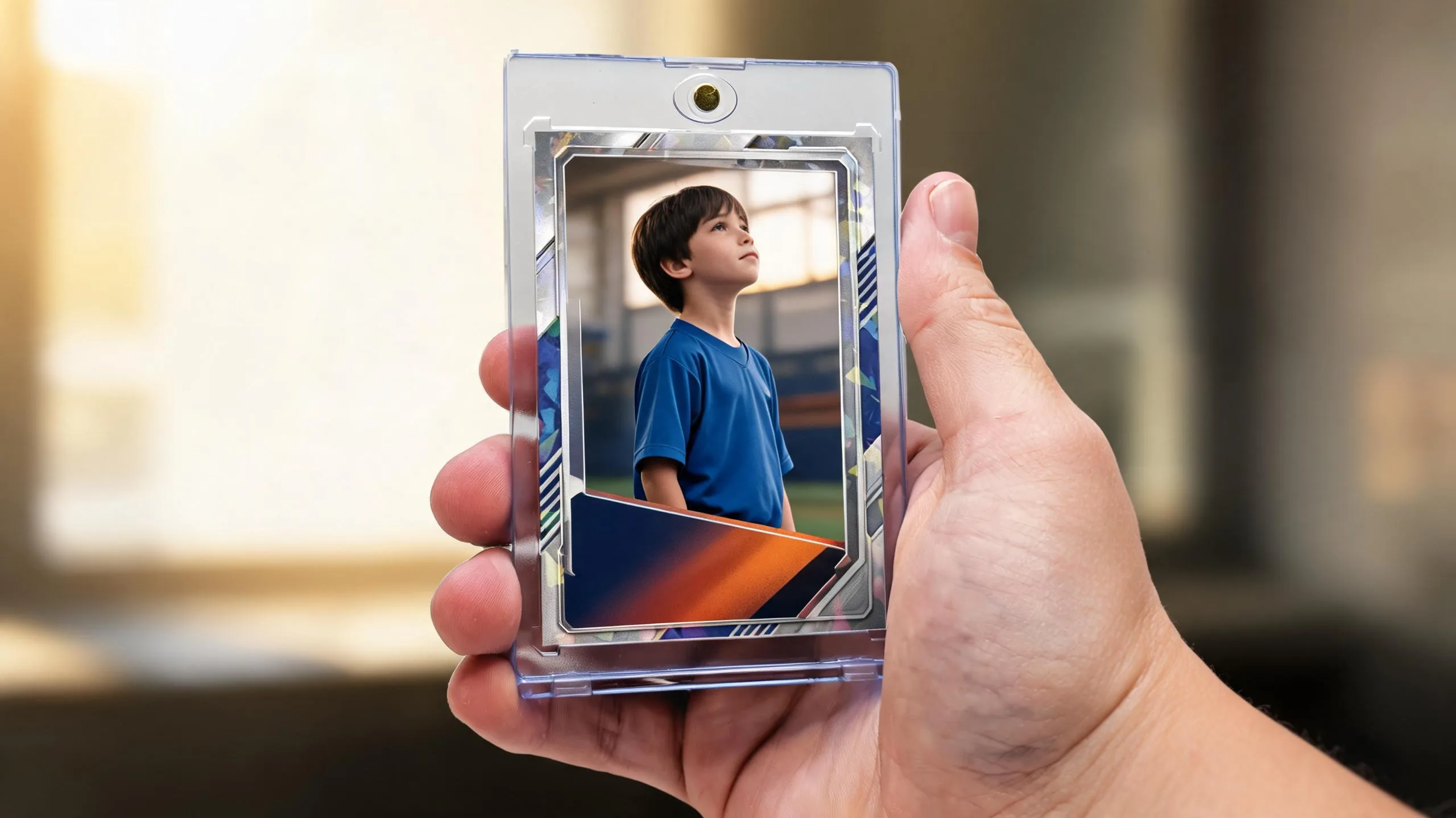 Magnetic case holding a custom card, exploring why do some sports only allow younger athletes olympics.