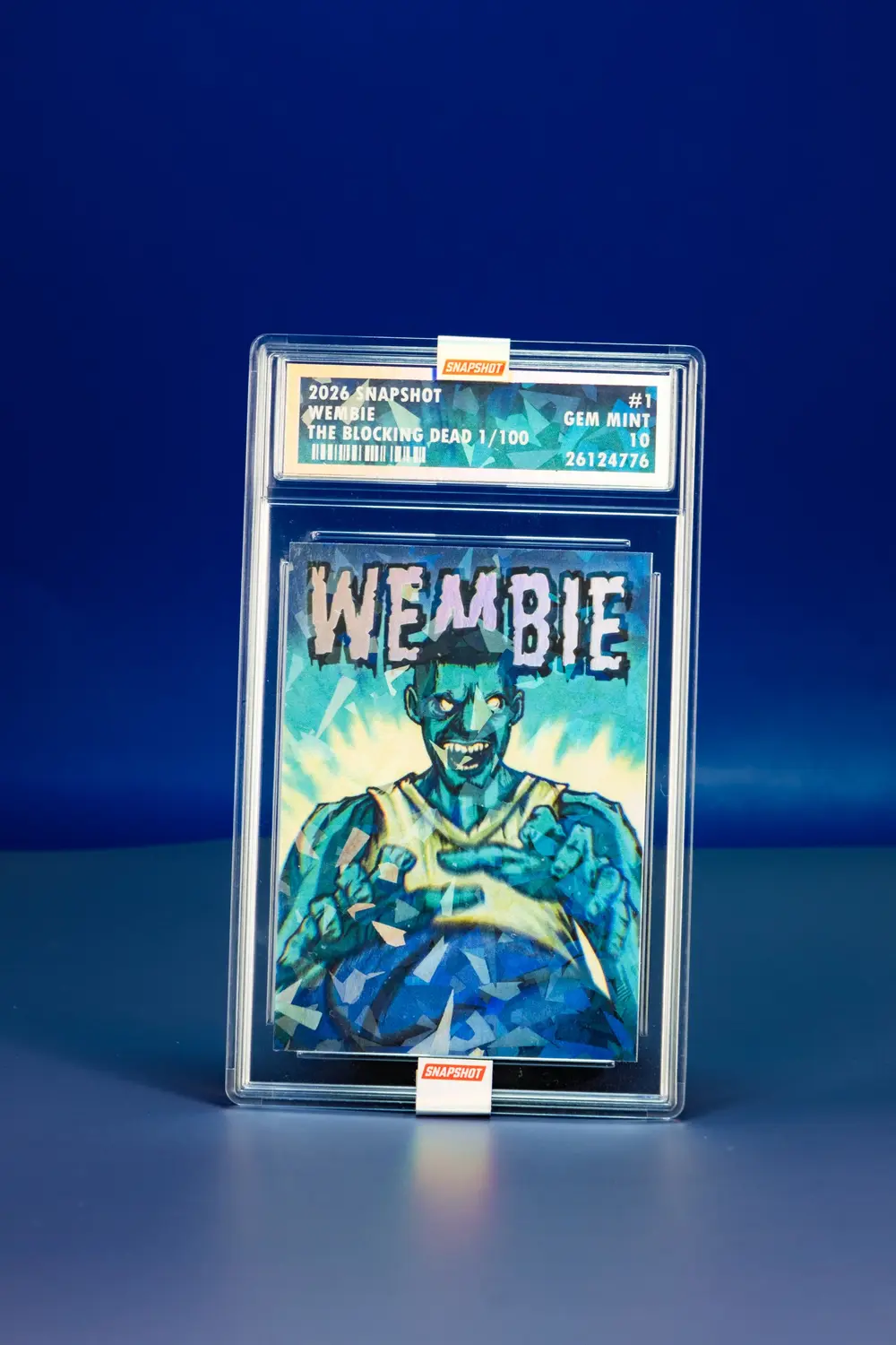 WEMBIE “Blocking Dead” Art Card Slab